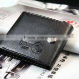 New Black Credit ID Card Holder Slim Purse Men Bifold Leather Wallet thumbnail-2