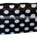 Fashion Handle Wallet,zipper Wallet,pp Woven Bag