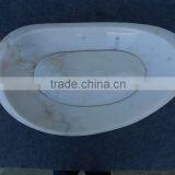 Guangxi White marble vessel sink
