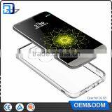 New Product 2016 Clear Ultra Slim Acrylic + TPU Bumper 2 in 1 Back Cover Case For LG G5 H830 Mobile Phone Accessories thumbnail-3