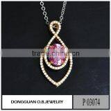 New Arrival Emerald Pendant Brass Silver Jewelry/custom Big Stone Pendant Design thumbnail-3