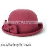 100% wool felt bowler hats all kinds factory price