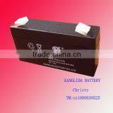 6v High Reliable Lead Acid Deep Cyce Rechargeble Battery