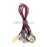 Dual Piezo Pickup Pick-up 6.35mm Jack With Volume Tone Control for Acoustic Guitar Ukulele thumbnail-1