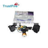 2013 TrustFire 3868-H6 Battery Powered Led Headlight Rechargable Led Bicycle Headlight Bicycle High Power Headlights thumbnail-1