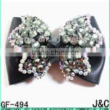 2016 crystal AB rhinestone handmake Decorated Shoe Bow