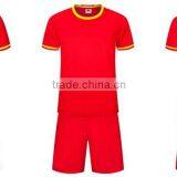 The New Wholesale Custom Blank Dry Fit Material Shirt Team Soccer Uniforms Kit thumbnail-3