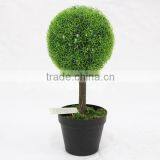 Fake Artificial Green Grass Ball Bonsai for House Decoration thumbnail-2