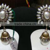 Pearl Beaded Earrings thumbnail-1
