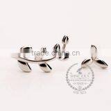 925 Sterling Solid Silver Leaf Branch Earring Stud Fashion Women Earring DIY Jewelry 6730605 thumbnail-4