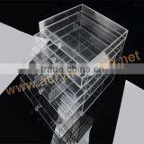 New Style Acrylic Cosmetic Box/makeup Display Rack/acrylic Makeup Display