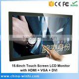 15.6 Inch PC Monitor Panel Multi-touch Screen Monitor