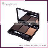 3 Multi-Colored Long-lasting and Waterproof Eyebrow Powder With Brow Brush thumbnail-6