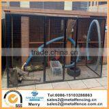 Walk in Parrot Enclousure Cage Yard Extending From Conservatory Cat Aviary Welded Run Cage thumbnail-5