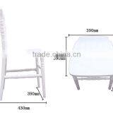 White Resin/Acrylic/PolyCarbonate Napoleon Chair--strong thumbnail-5