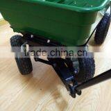 TC2145 Four Wheels Poly Wagon Garden Lawn Dump Cart thumbnail-4