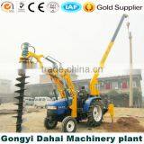 Tractor Post Hole Digger With Hydraulic System for Pole Install thumbnail-1