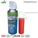 Non Inflammable Gas Spray Air Duster no Residue in 400ml Can for Keyboard 283g Compressed thumbnail-1
