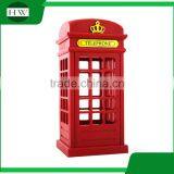 Plastic Antique Telephone Booth Eye Protection Battery Operated Usb Rechargeable Led Study Reading Desk Table Touch Night Light thumbnail-5