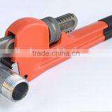 Amerian Style Pipe Wrench With PVC Dipped Handle