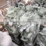 stone chinese dragon sculpture