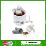 Food Grade Little Man Shape Silicone Tea Infuser/Silicone Tea Strainer thumbnail-5