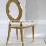 European Fashion Modern Stainless Steel Dining Chair for Sale thumbnail-5