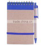 Custom Promotional Wholesale Spiral Notebook With Pen thumbnail-4