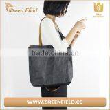 Eco-friendly Plant Washable Kraft Paper Bag Brown Washable Paper Tote Bag thumbnail-5