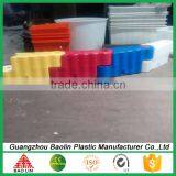 Pedestrian Road Barrier Rotomoding Plastic Safety Road Barrier Red Colour Make in China thumbnail-4