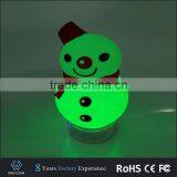 WQ-S6012 Silicone Bluetooth Speaker LED Light Rechargable Lamp Kids thumbnail-3