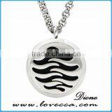 High Quality Factory Direct Price Stainless Steel Aromatherapy Locket Necklace thumbnail-2