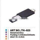 Plastic Business Card Holder With Keychain Good as a Promotion Gift thumbnail-1