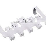 Color Stainless Steel Family Design Hanging Door Hook thumbnail-6