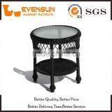 Chinese Traditional Handicraft Four Ribs Rattan Round Table thumbnail-1