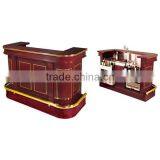 Mobile Bar, Round Edge Bar Cabinet (T-19) thumbnail-1