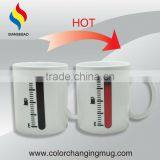 Ceramic Fuel Gauge Ceramic Color Changing Mug With Temperature Gauge thumbnail-1