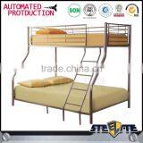 Low Cost Adult Bed Steel Cot Bed Design 2 Layer Metal Bunk Bed thumbnail-4