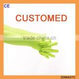 Extra Long Household pu Cleaning Gloves,long Sleeve Nylon Gloves, Sleeves Gloves thumbnail-6