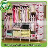 Big Size 170*45*170cm Nice Folding Wardrobe Closet Cabinet Made in China Factory thumbnail-1