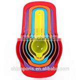 2017 GOOD QUALITY RAINBOW 10PCS MEASURING CUP MEASURING SPOONS thumbnail-2