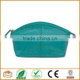 Leather Cosmetic Pouch Turquoise thumbnail-1