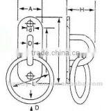 Marine Mooring Ring With Narrow Base thumbnail-6