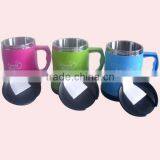 480ml Hot Sale Double Wall Stainless Steel Mug Holder thumbnail-6