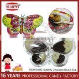 Butterfly Chocolate Cup With Biscuits thumbnail-1