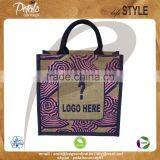PP Laminated Jute Tote Bag With Padded Rope Handle thumbnail-1