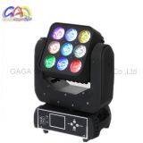 Professional 9*12W RGBW Mini LED Moving Head Martrix Light Use for Evento thumbnail-3