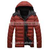 Wholesale 2016 Winter Cotton-padded Black Yellow Sports Down Jackets For Winters Men thumbnail-4