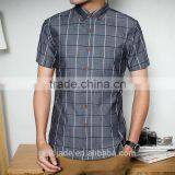 2016 New Fashion Cotton Men Dress Business Shirt Slim Fit Shirts For Men Short Sleeve Shirts thumbnail-2