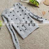 Without Hood Star Casual Cardigan Hoodies Of Women